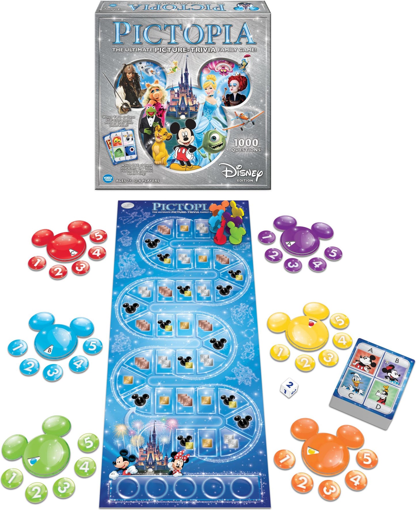 Disney Pictopia! Family Trivia Game