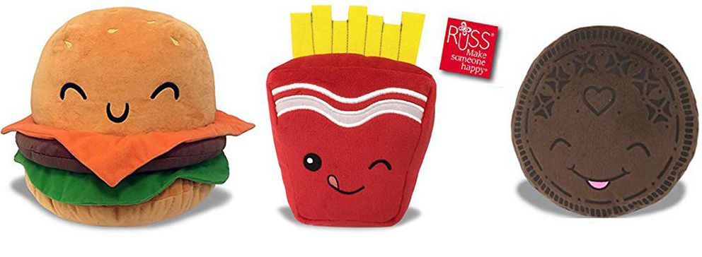 Snackeez Plush Toys Asst