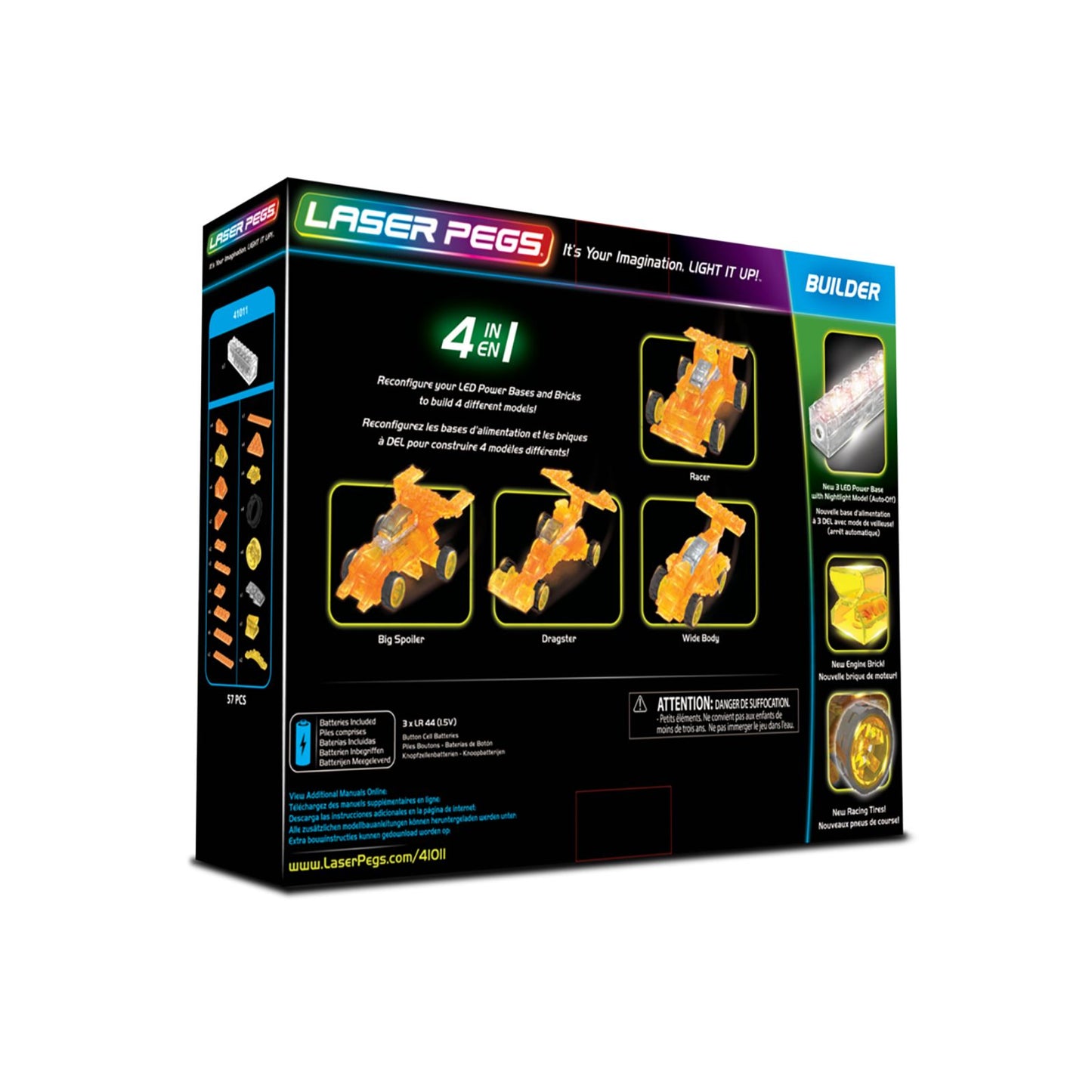 Laser pegs 4 in 1 Racer