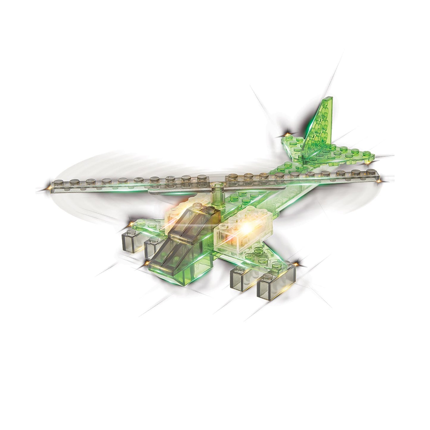 Laser Pegs Mini Helicopter Building Set