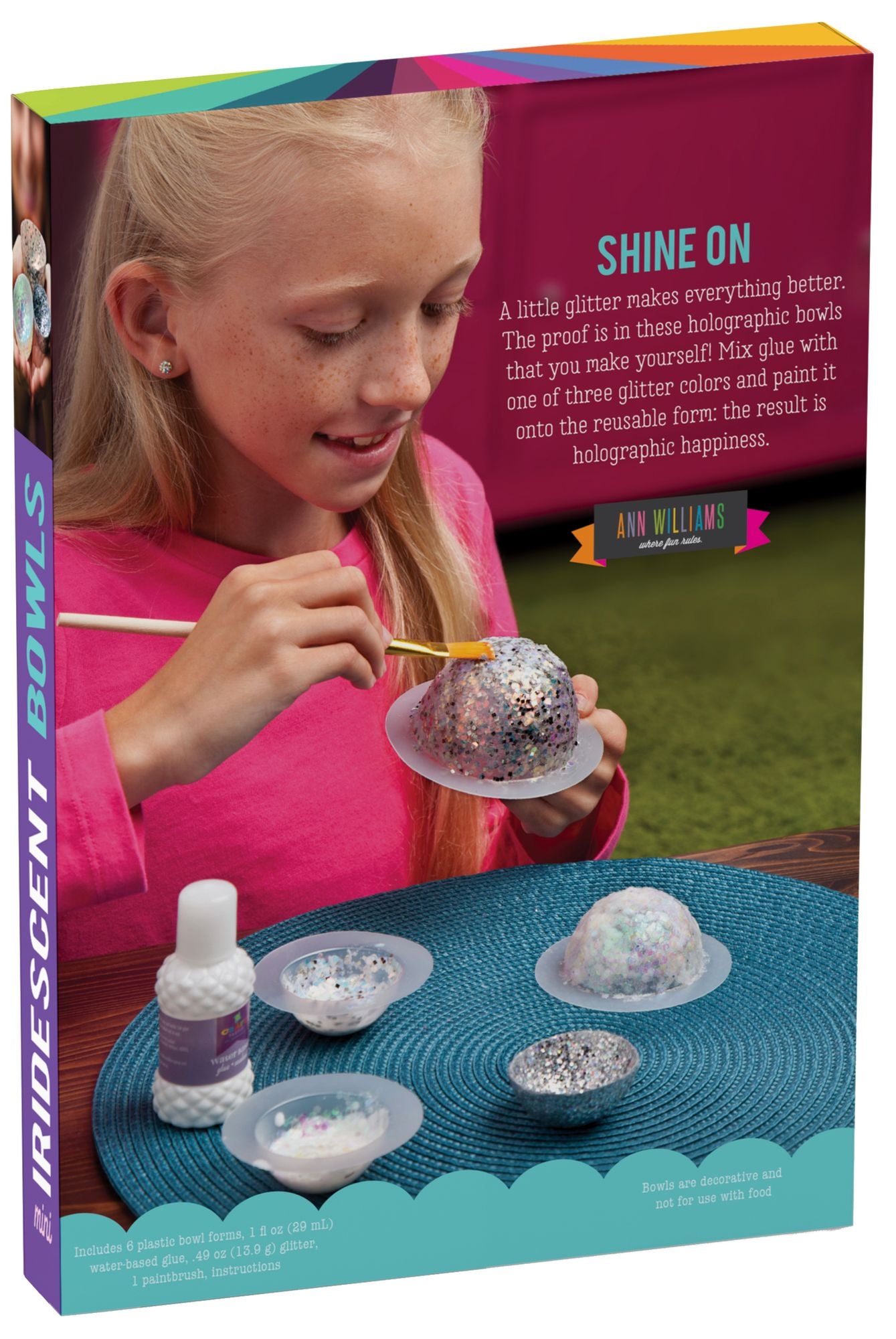 Mini Iridescent Bowls