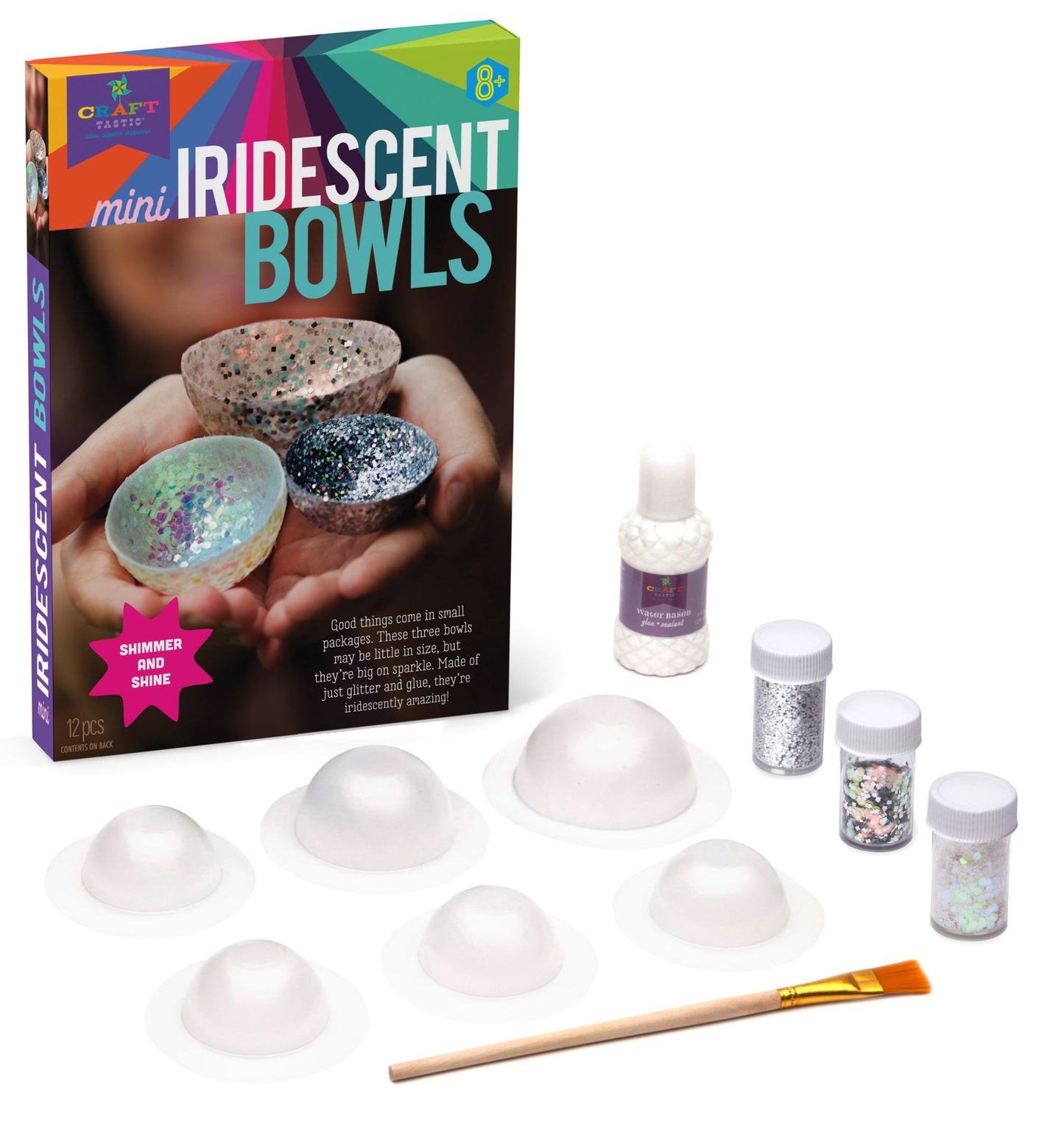 Mini Iridescent Bowls