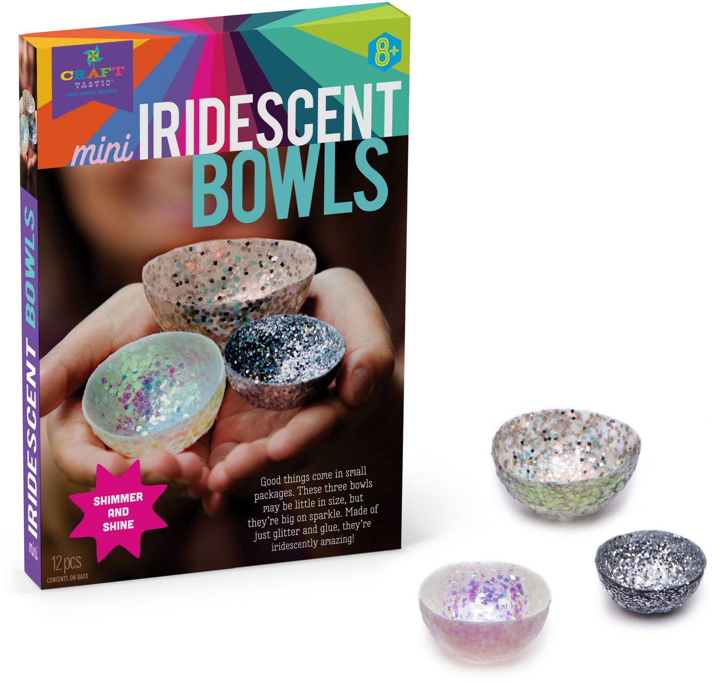 Mini Iridescent Bowls