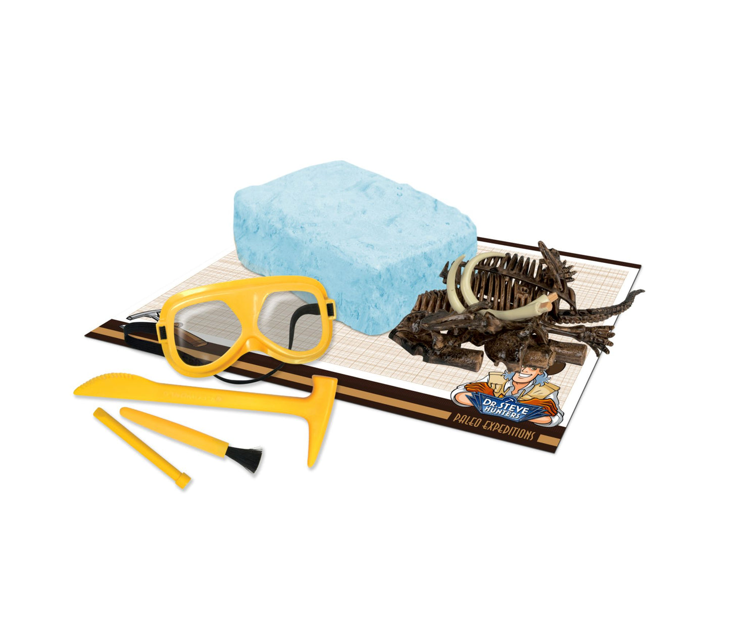 Geoworld Dr. Steve Hunters Paleo Expeditions Dino Excavation Kit - Mammuthus