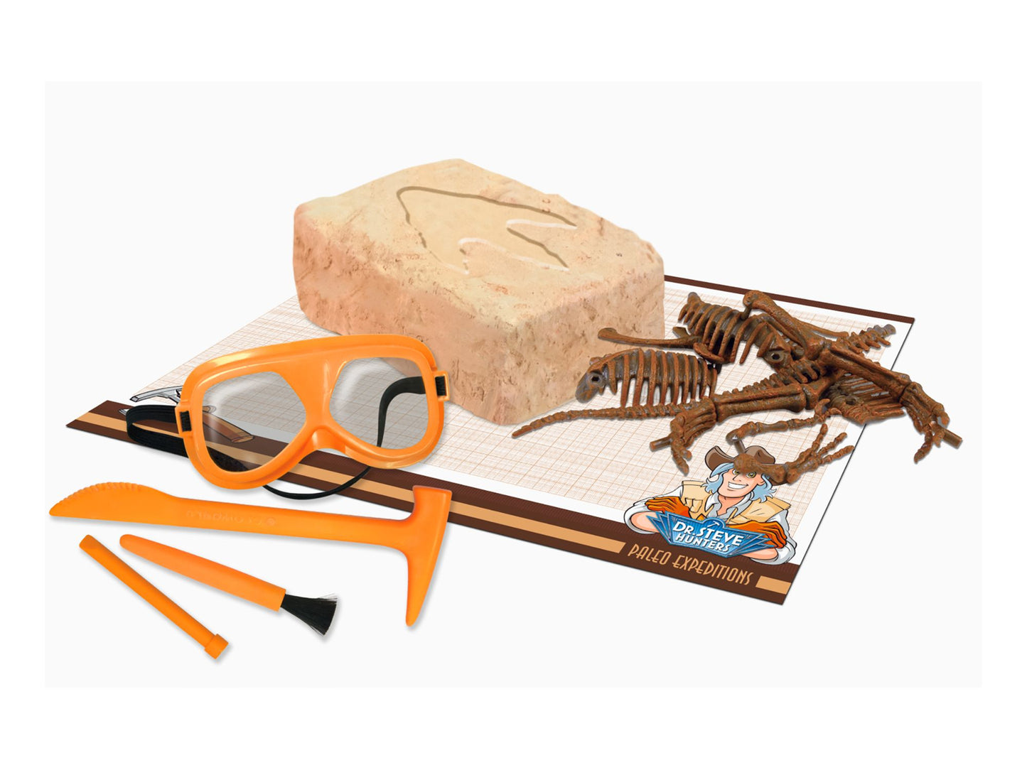 Geoworld Dr. Steve Hunters Paleo Expeditions Dino Excavation Kit - Spinosaurus