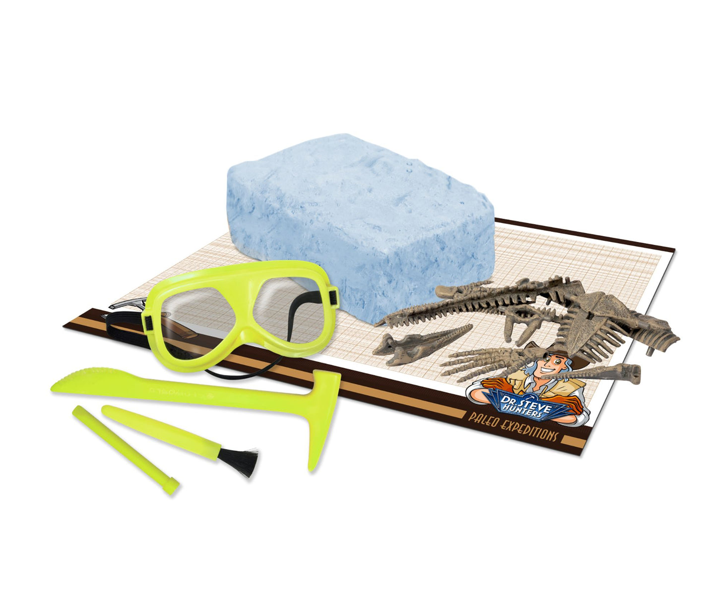 Geoworld Dr. Steve Hunters Paleo Expeditions Dino Excavation Kit - Mosasaurus