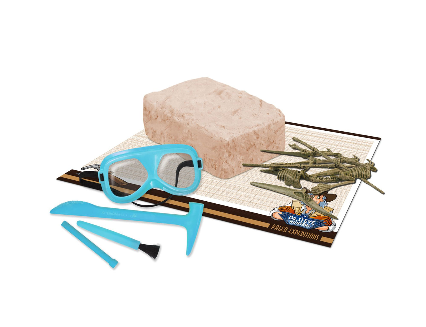 Geoworld Dr. Steve Hunters Paleo Expeditions Dino Excavation Kit - Pteranodon