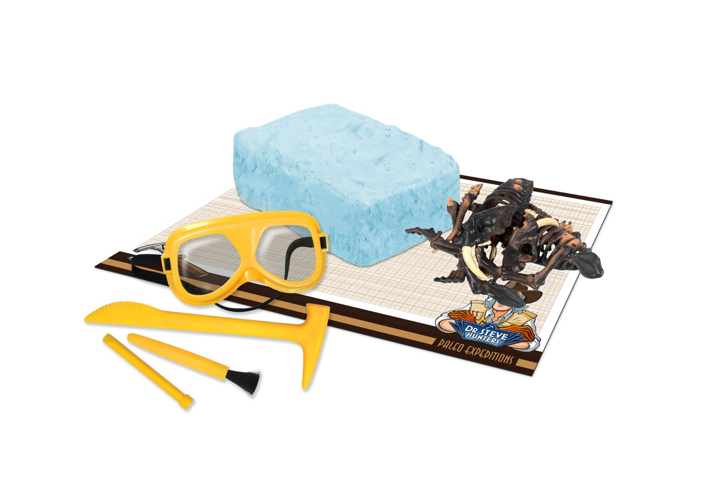 Geoworld Dr. Steve Hunters Paleo Expeditions Dino Excavation Kit - Smilodon