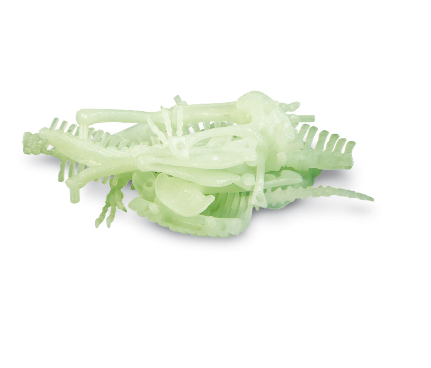 Geoworld Jurassic Night Glow-in-the-Dark Dinosaur Assembly Kit - Tyrannosaurus Rex, Velociraptor, and Spinosaurus