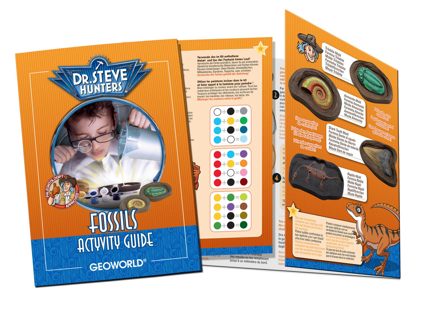 Geoworld Dr. Steve Hunters Fossils Paleo Lab