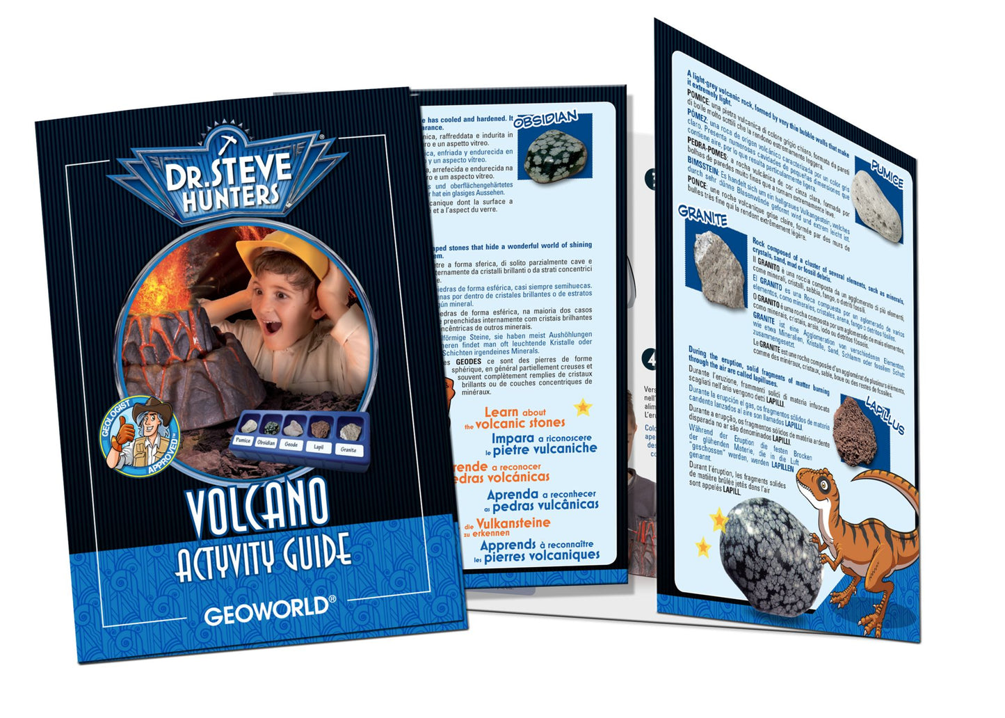 Geoworld Dr. Steve Hunters Volcano Activity Kit