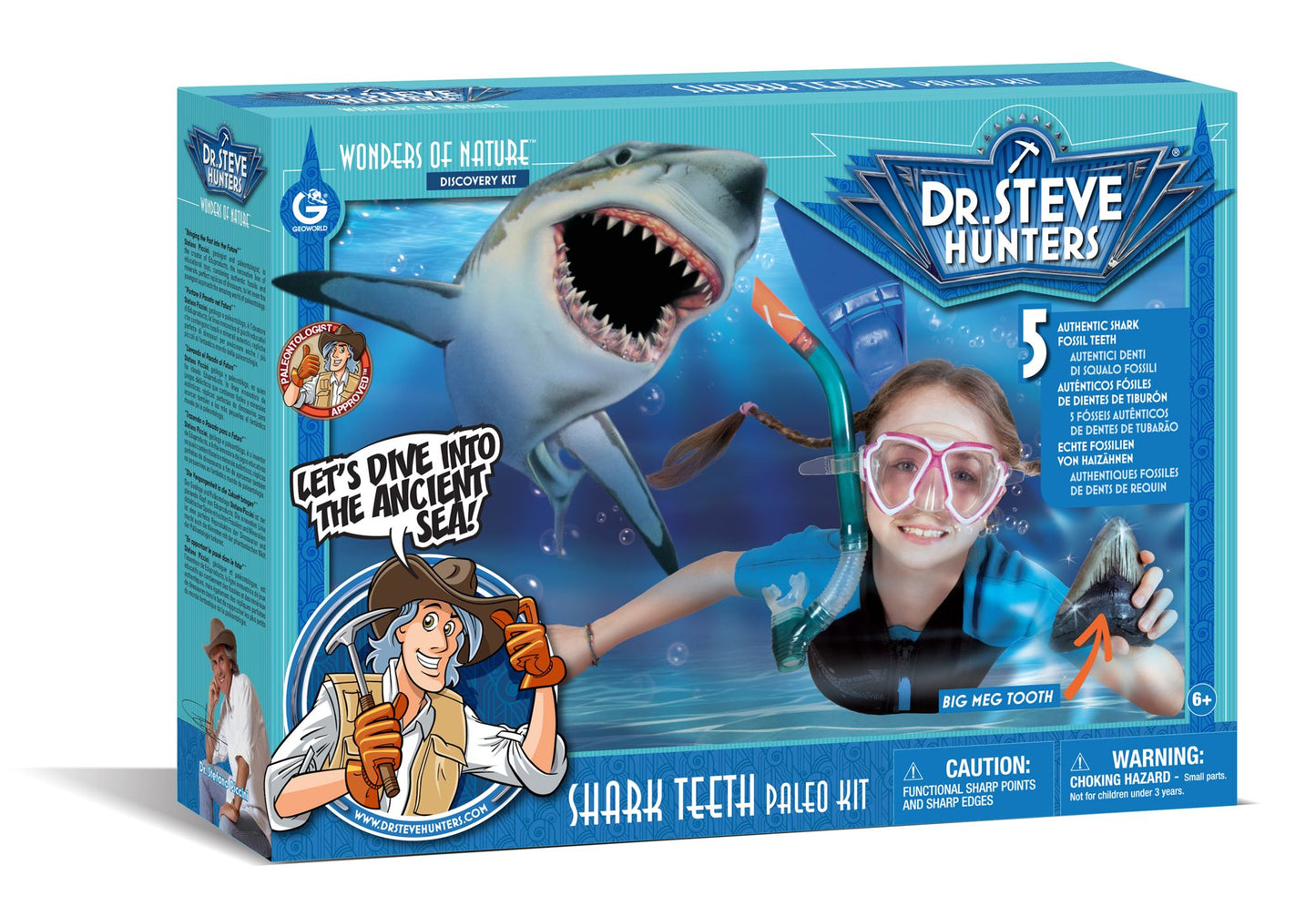 Dr. Steve Hunters Shark Teeth Paleo Kit