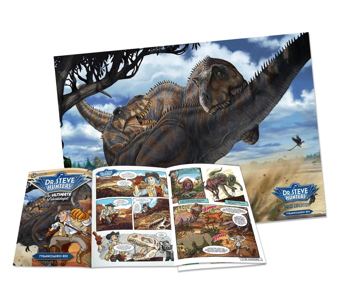 Geoworld Dr. Steve Hunters Paleo Expeditions Kit - T. Rex