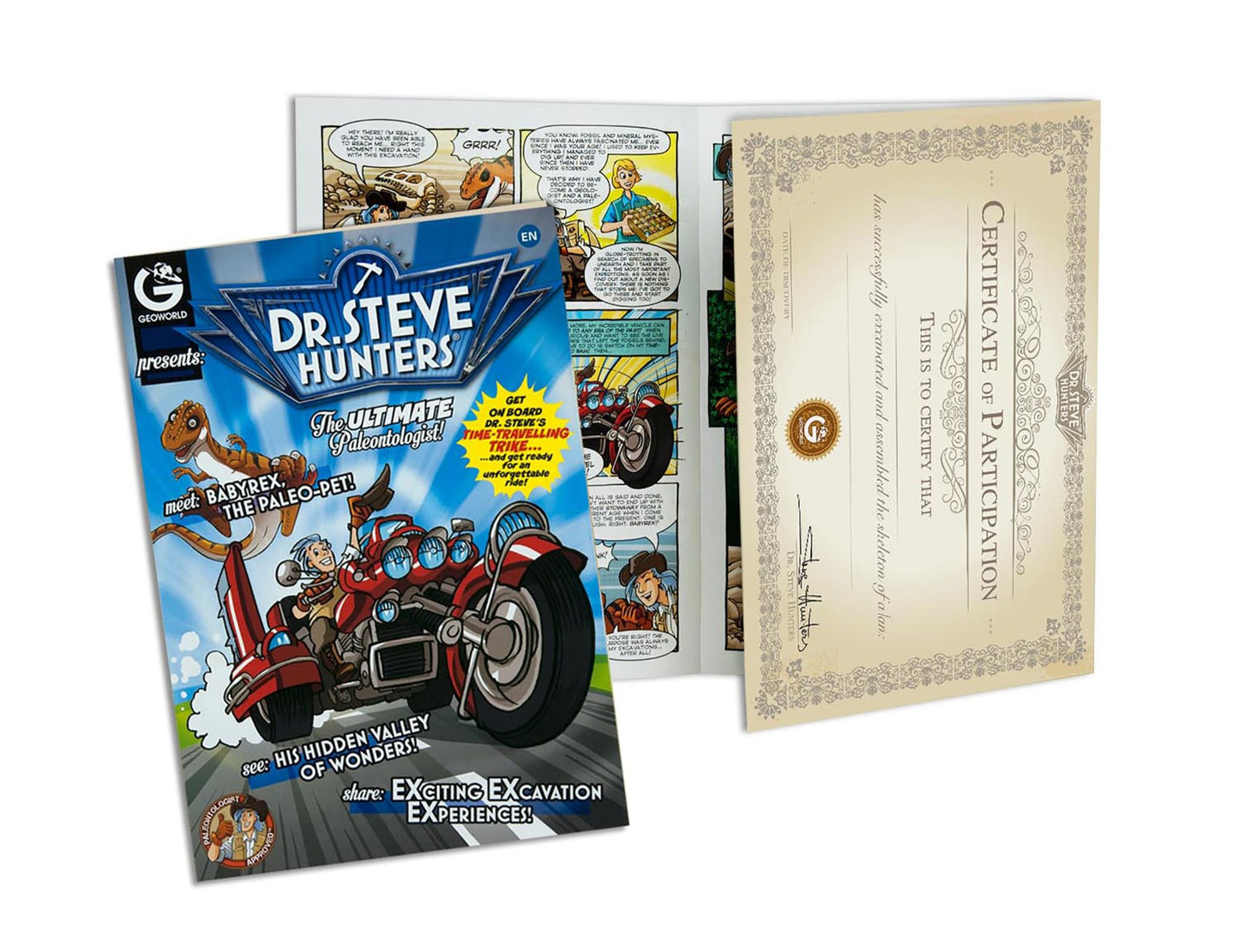 Geoworld Dr. Steve Hunters Paleo Expeditions Kit - Velociraptor
