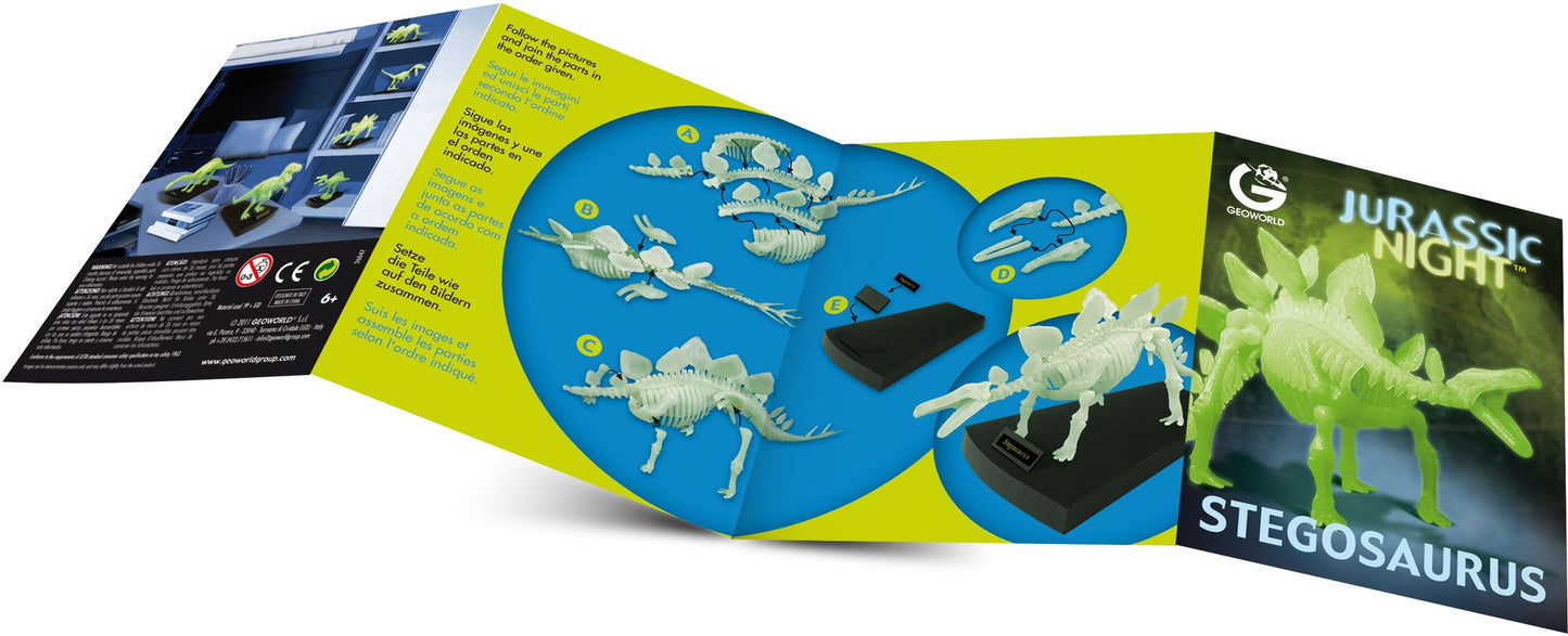 Jurassic Night - Stegosaurus Glow in the Dark