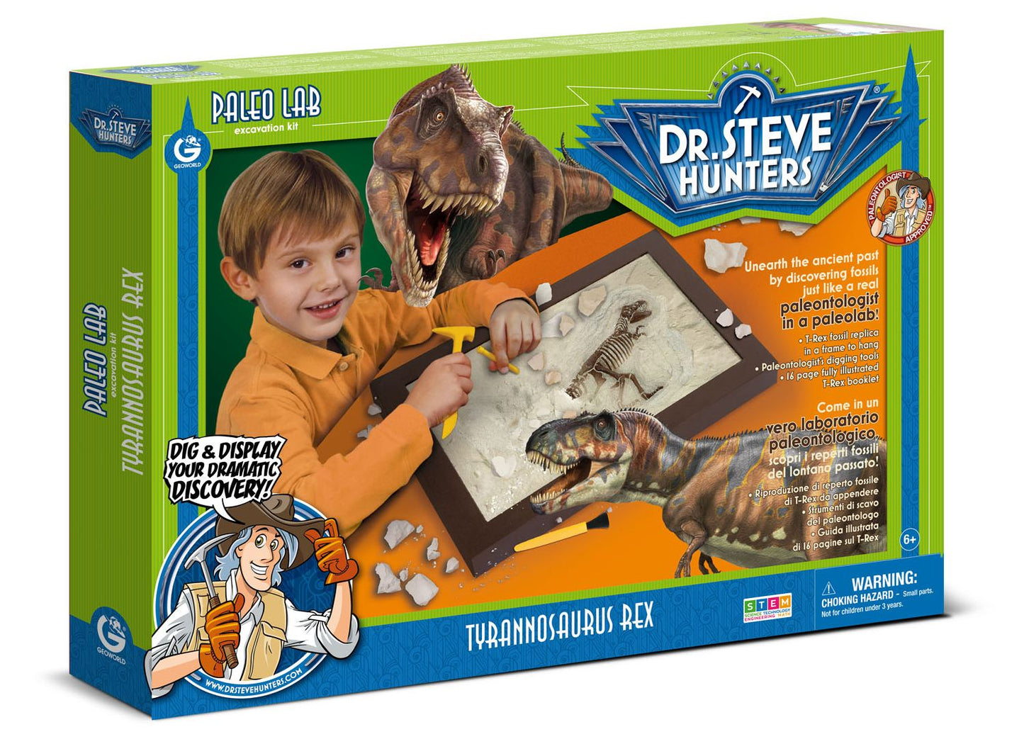 Dr. Steve Hunters Tyrannosaurus Rex Paleo Lab