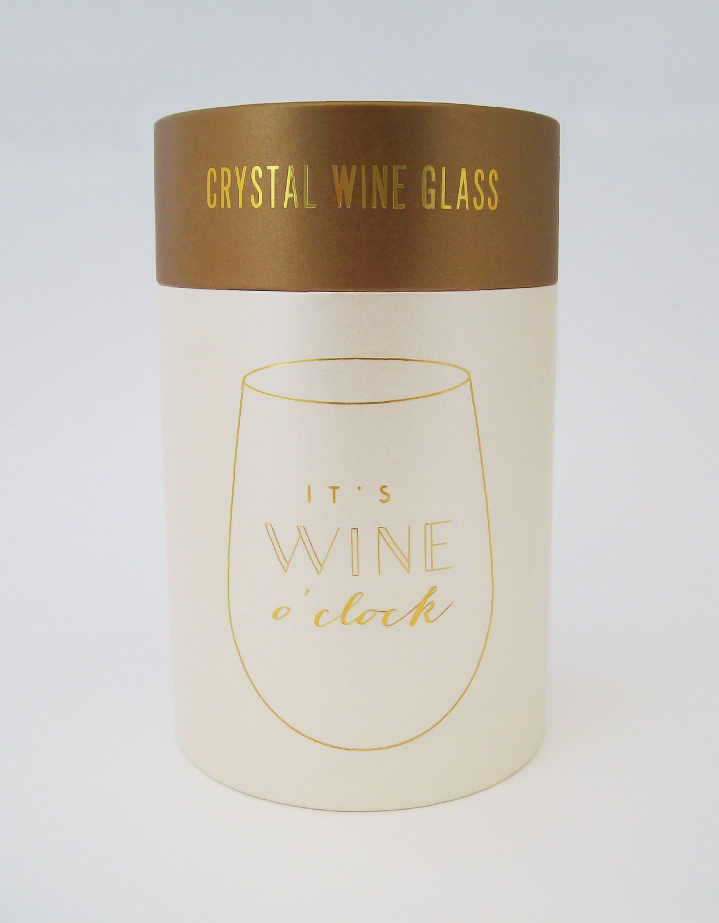 Stemless Wine Glass It's Wine O' Clock