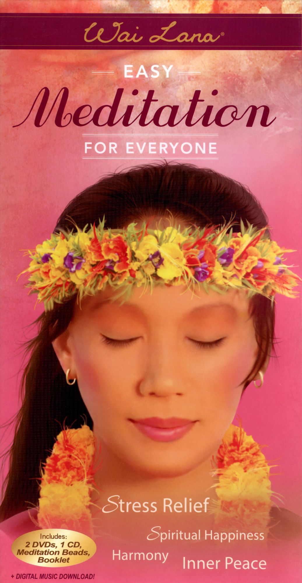 Wai Lana: Easy Meditation for Everyone [3 Discs] [DVD/CD]