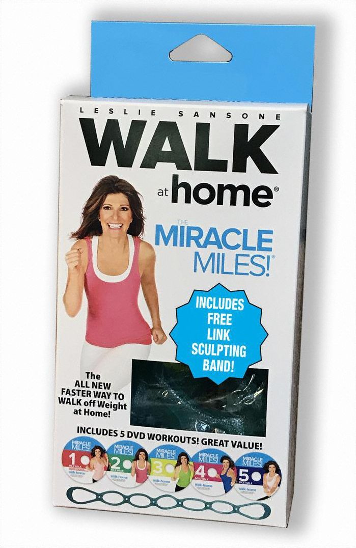 Leslie Sansone: Walk at Home - Miracle Miles [Includes Free Linking Sculpt Band]