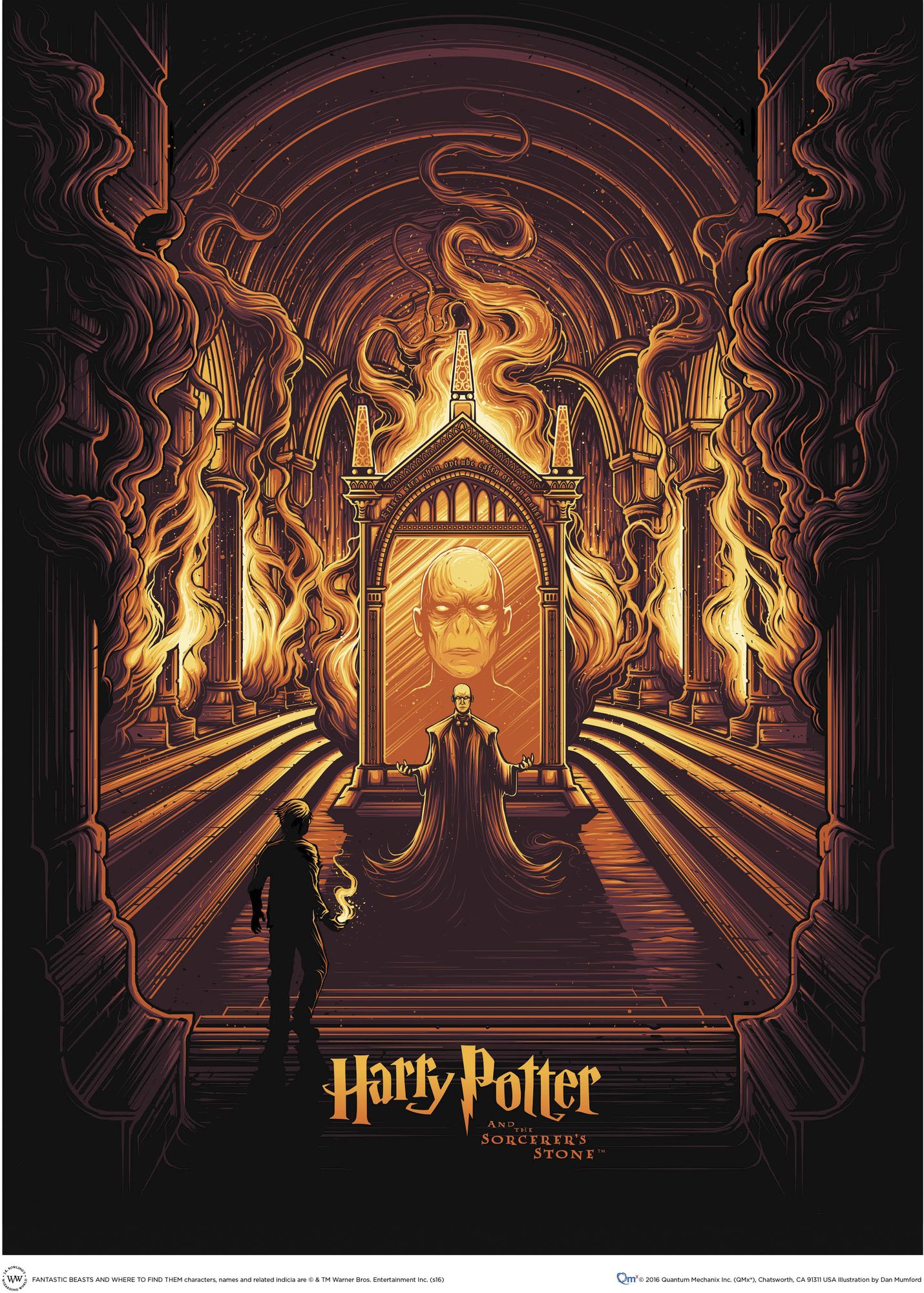 Harry Potter and the Mirror of Erised Art Print