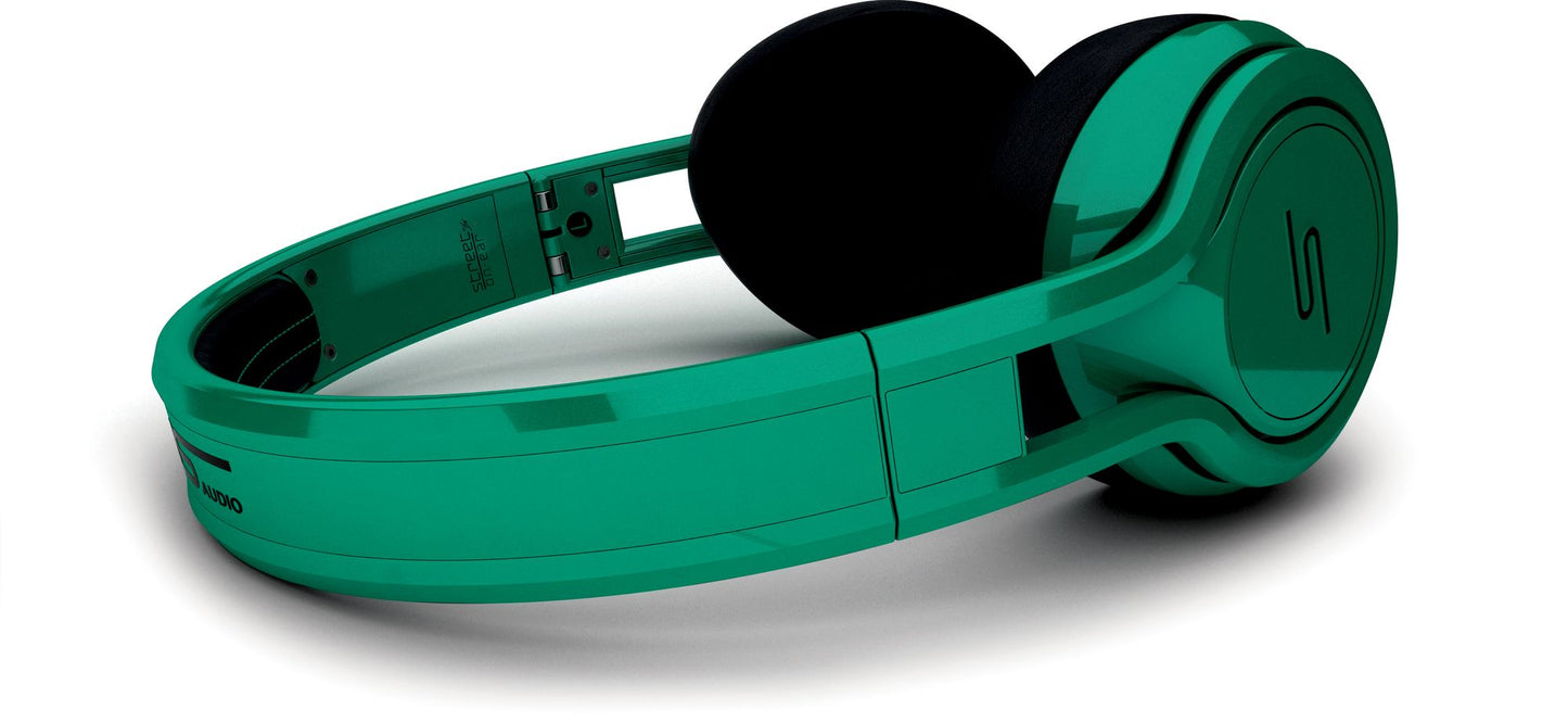 STREET by 50 On-Ear Wired Headphones-Green
