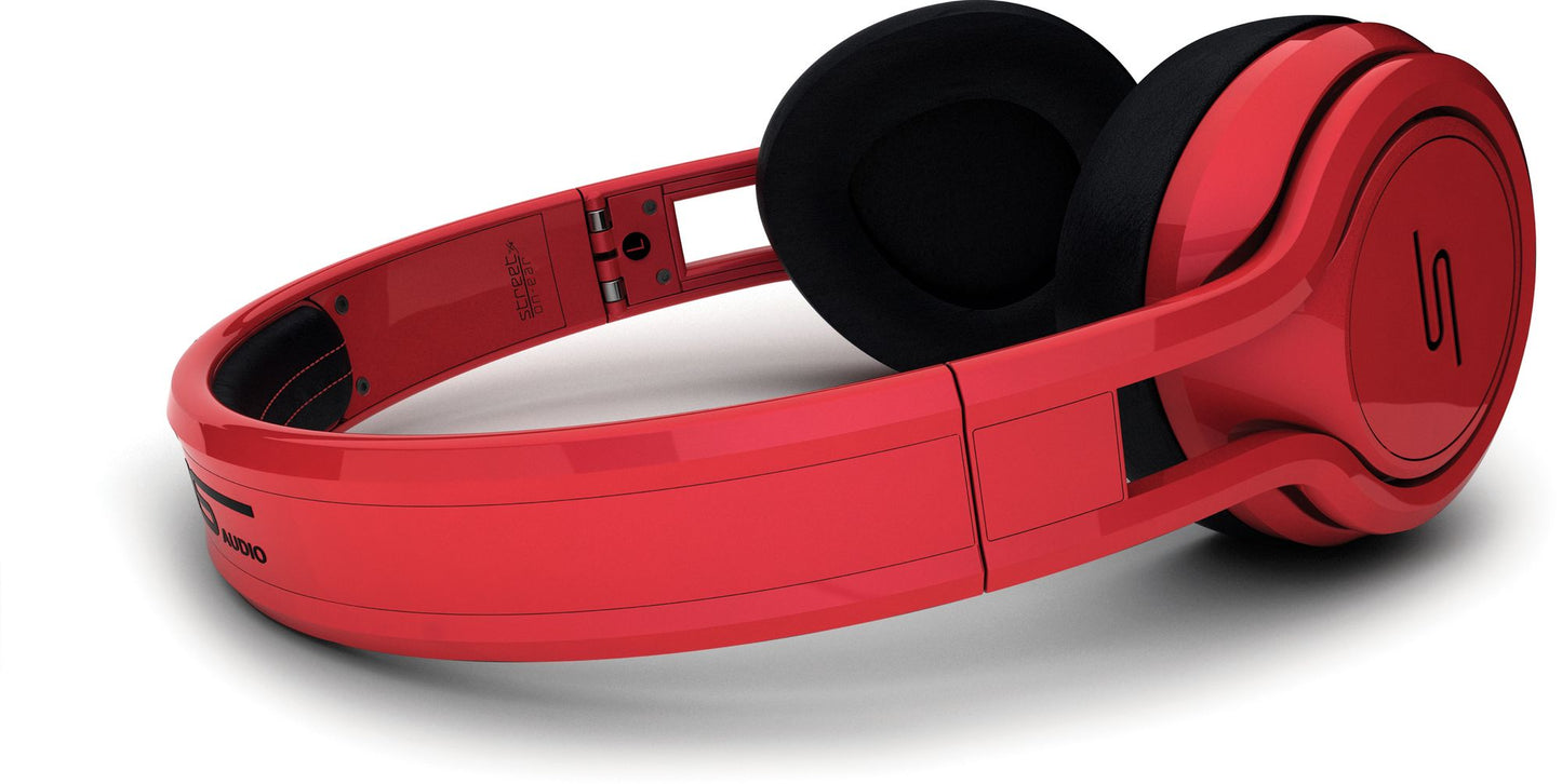 STREET by 50 On-Ear Wired Headphones-Red