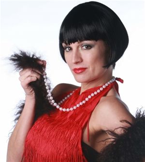 Wicked Wigs Dazzle Midnight Black Wig