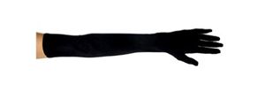 Be Wicked Costumes BW100 Black Polyester Gloves- one size fits all