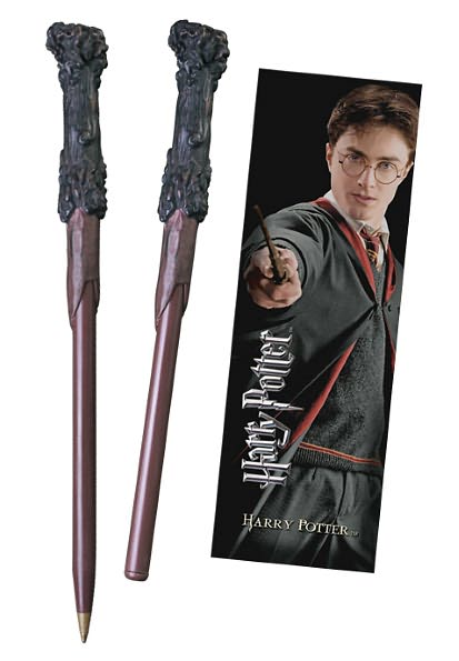 Harry Potter Wand Pen & Bookmark Set