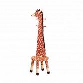 Teamson Kids Children's Animal Stool with Coat Rack (Giraffe)