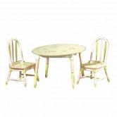 Teamson Kids Children's Table (Pink Crackle Finish)