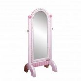 Teamson Kids Children Girl's Standing Mirror (Bouquet)