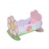 Teamson Kids Children's Rocking Bed (Magic Garden)