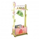 Teamson Kids Children's Valet Rack (Magic Garden)