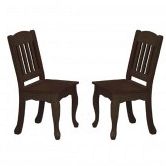 Teamson Kids Children's Windsor Chairs (Espresso)