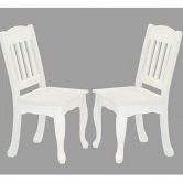 Teamson Kids Children's Windsor Chairs (White)