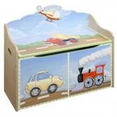 Teamson Kids Toy Chest (Transportation)