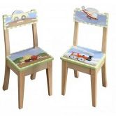 Teamson Kids Set of 2 Chairs (Transportation)