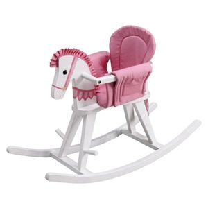 Rocking Horse in White