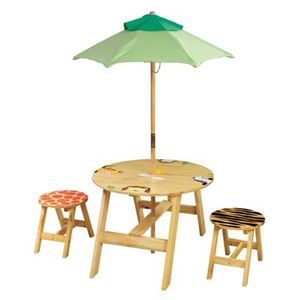 Sunny Safari Outdoor Table and Chairs Set