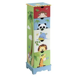 Sunny Safari 5 Drawer Cabinet