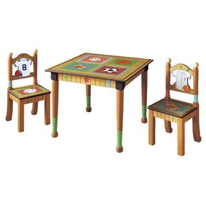 Little Sports Fan Table and Chairs Set