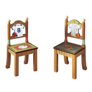 Little Sports Fan Chairs (Set of 2)
