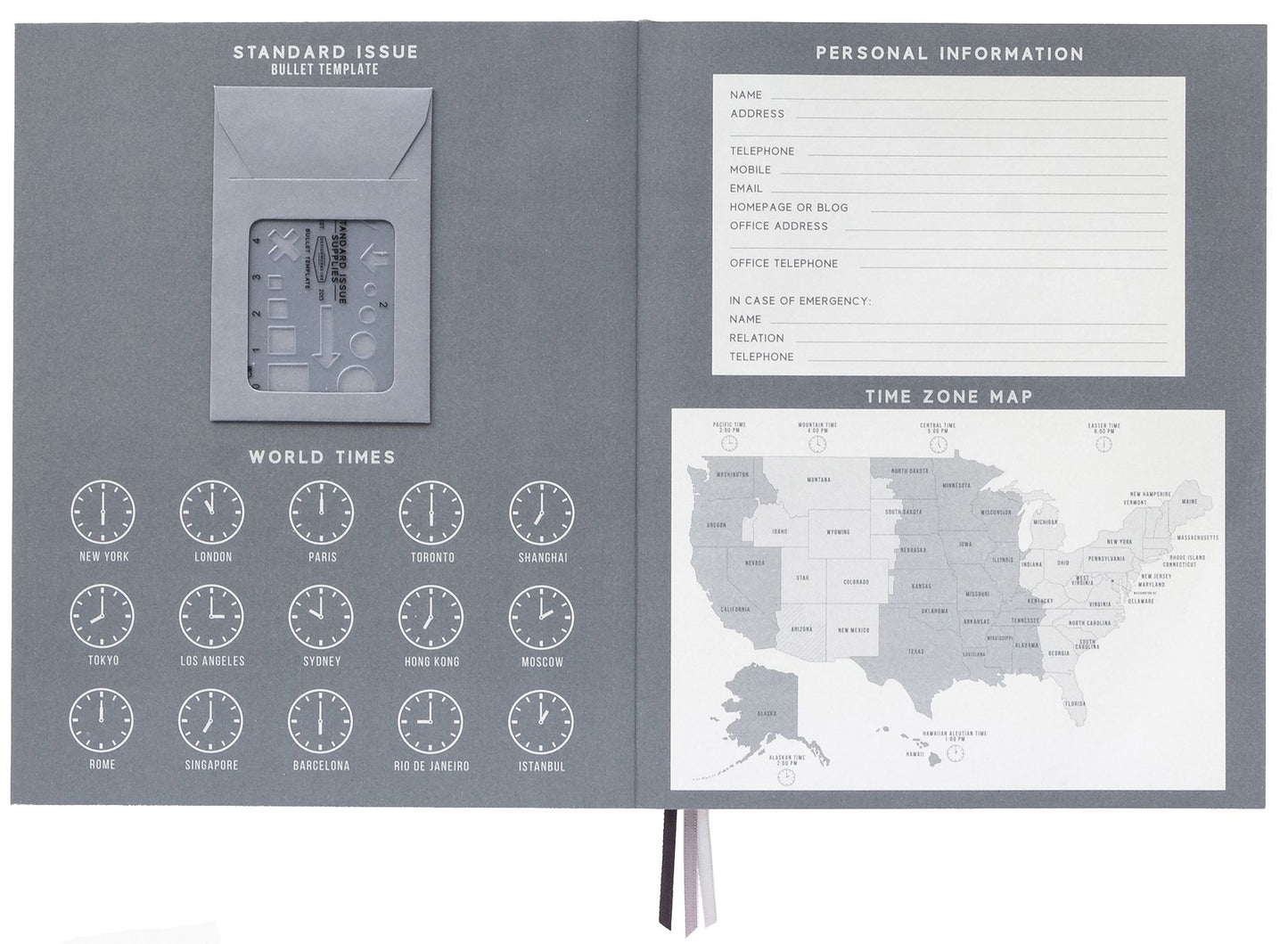 Standard Issue #3 Green Hardcover Journal 6'' x 8''
