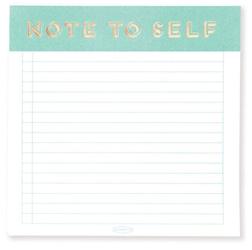Notepad Note To Self 5 x 5