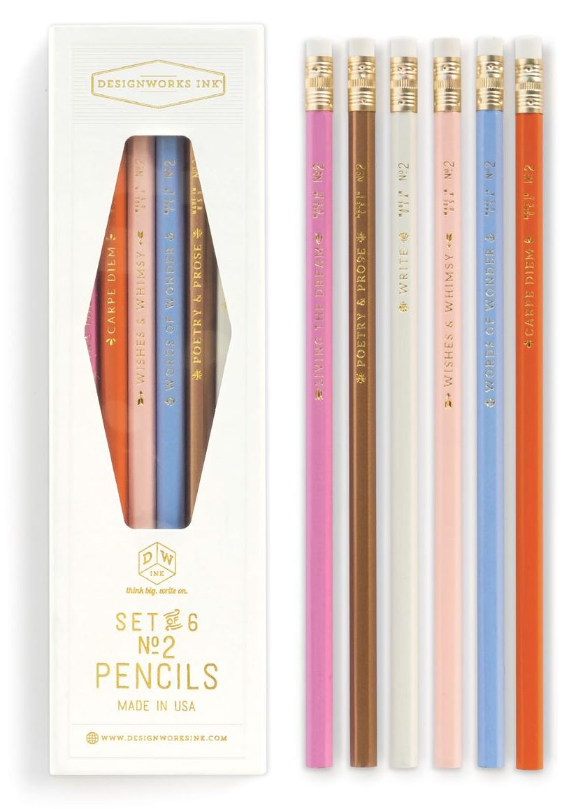 Boxed Pencils set of 6