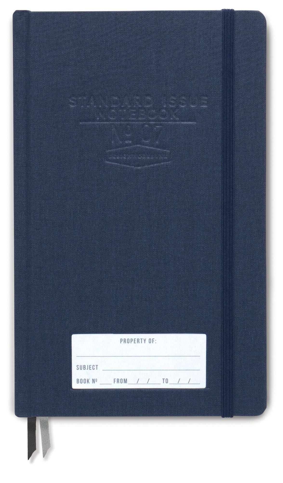 Standard Issue #7 Blue Book Cloth Hardcover Journal 5.125" x 8.25"