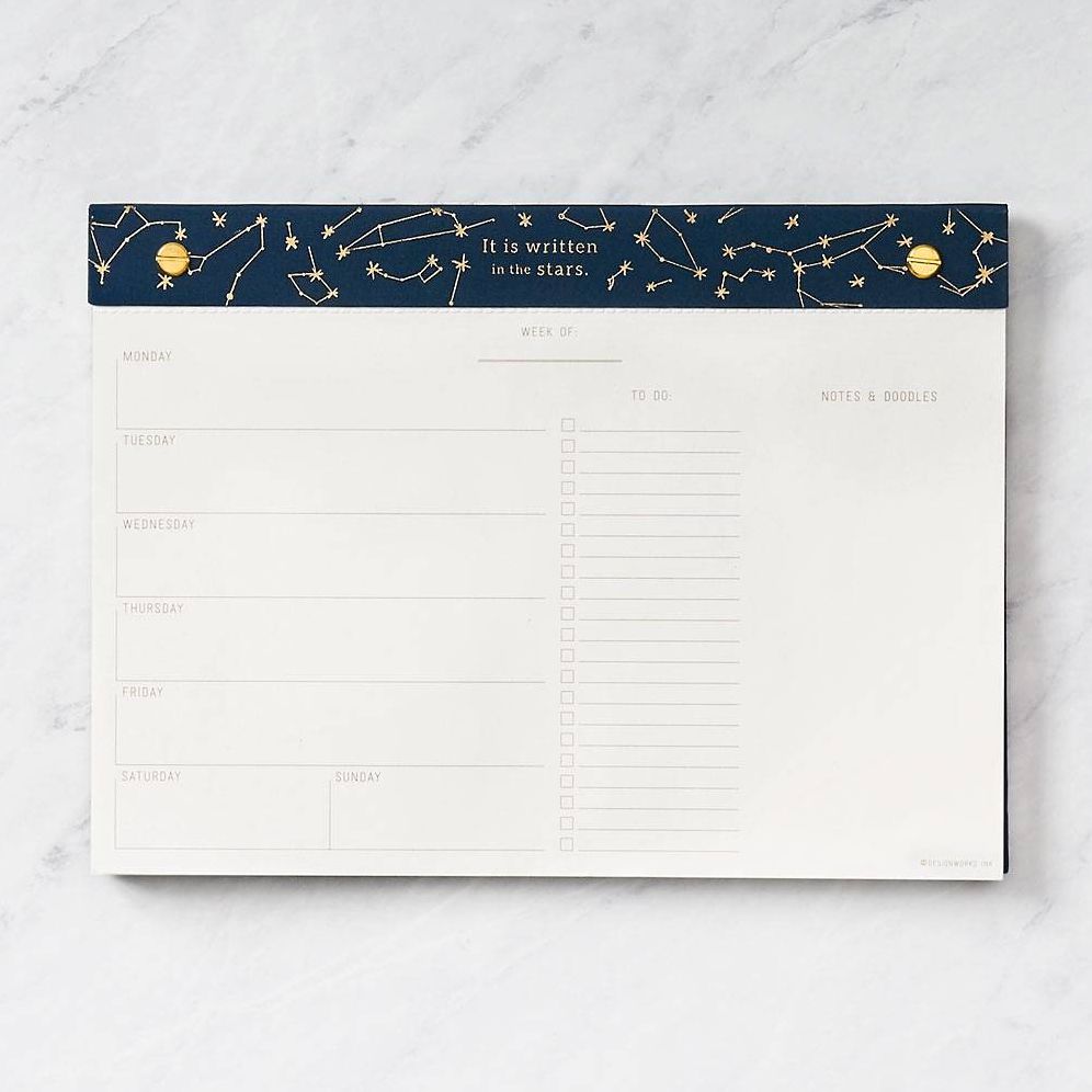 Written in the Stars Weekly Pad