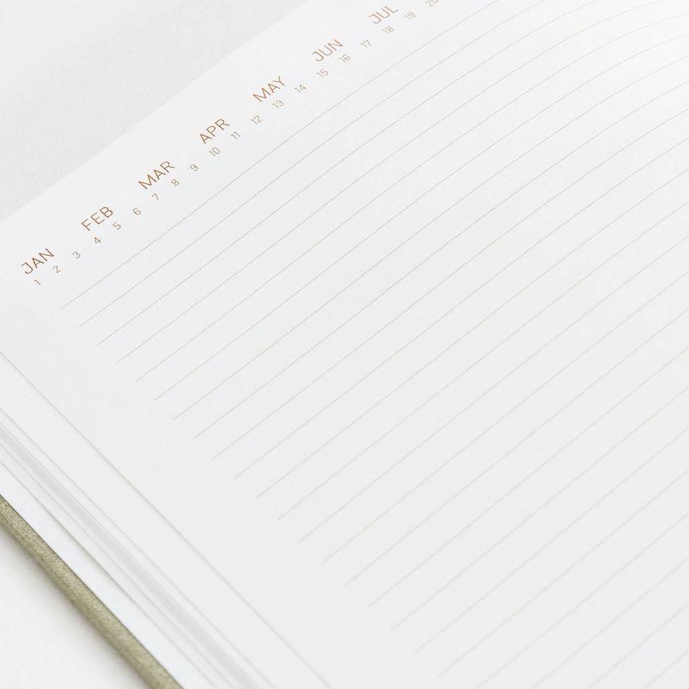 Champagne Trophy Cloth Journal