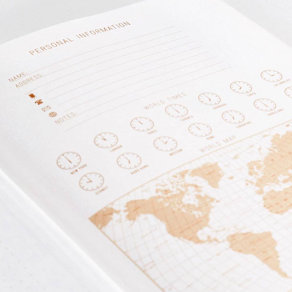 Champagne Trophy Cloth Journal